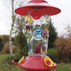 Image of Hand Painted Hummingbird Feeder